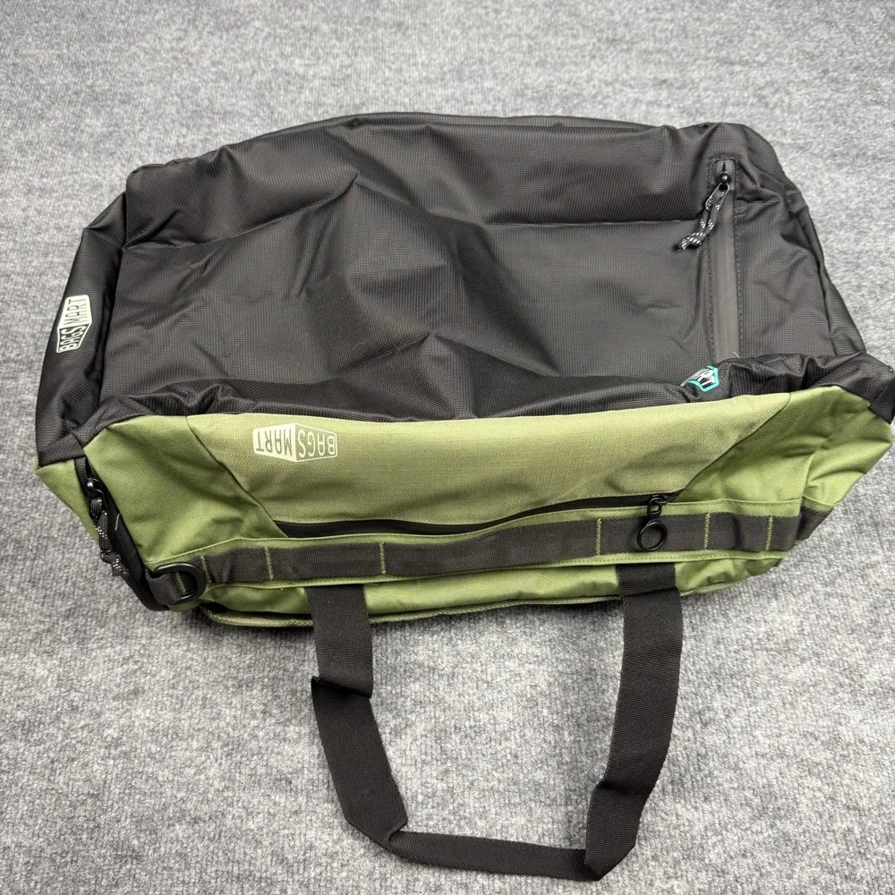 NWT Bagsmart 43L Paz Duffle Backpack Olive Green Black Travel Gym Weekend